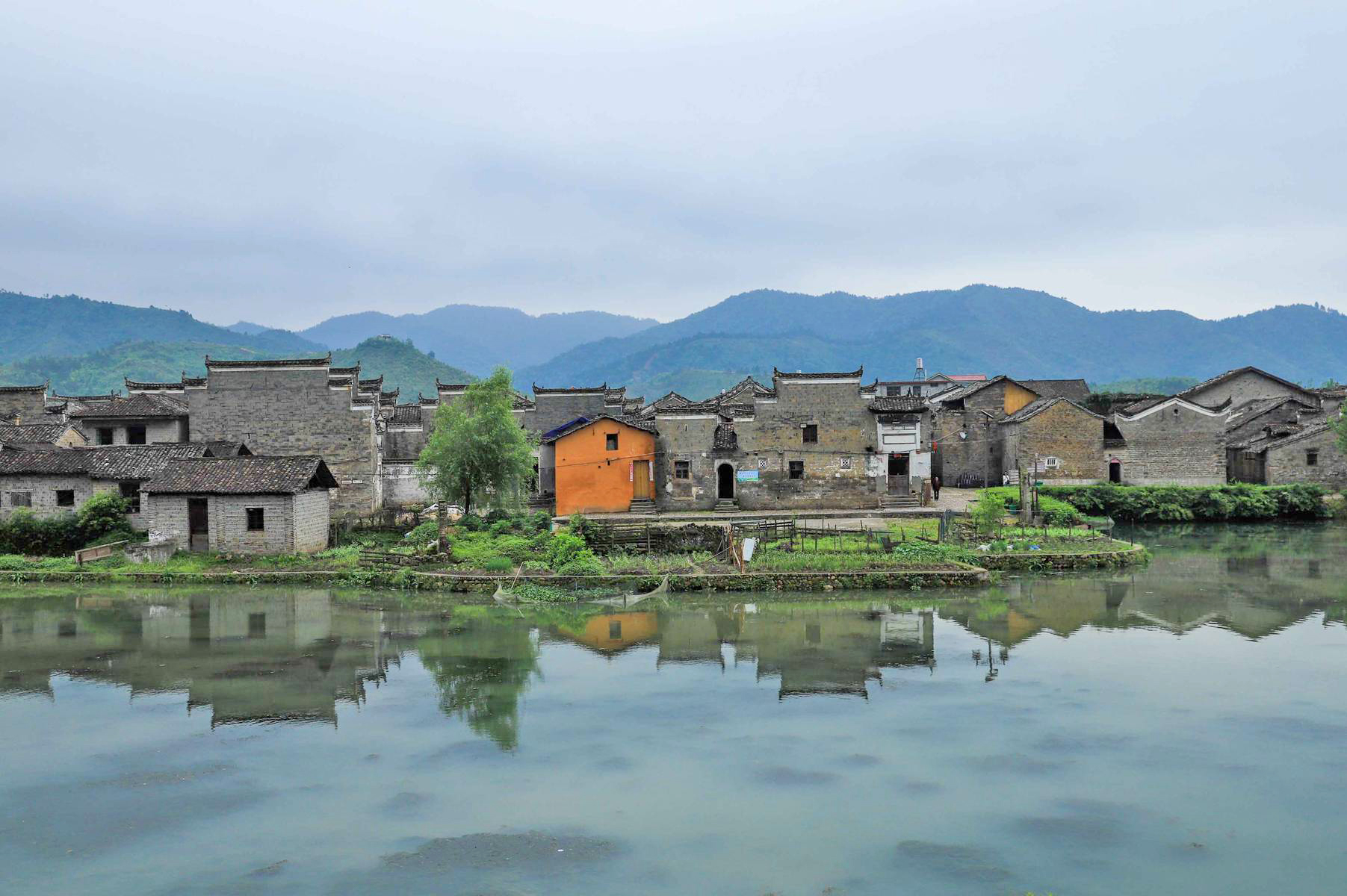 流坑古村